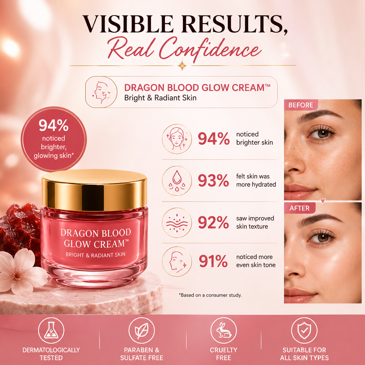 Dragon Blood Glow Cream™ | Bright & Radiant Skin