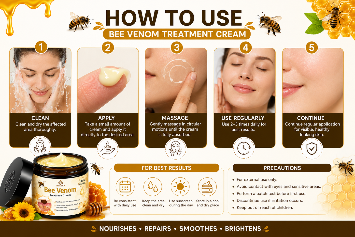 Zidella™ Skin Lightening & Blemish Removal Cream | Bright, Clear & Radiant Skin (Pack of 2)